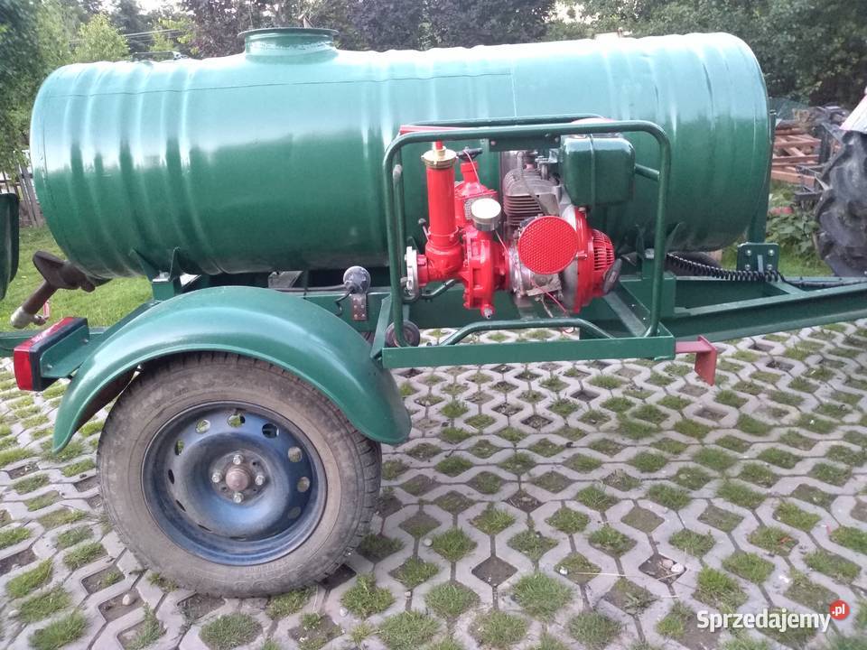 Beczkowóz motopompa Ziegler mini beczkowóz do Chmielnik