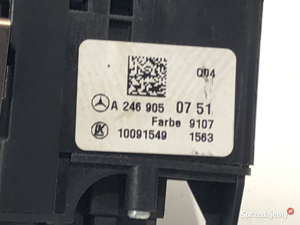WŁĄCZNIK ŚWIATEŁ MERCEDES W246 A2469050751 1118