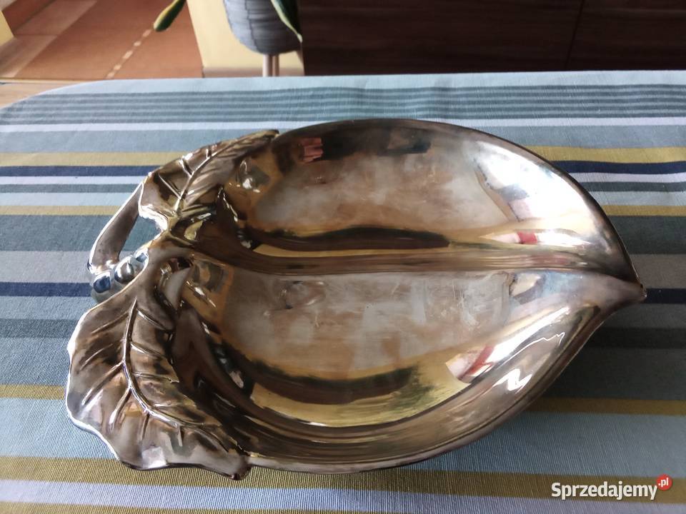 Prl patera owoc plater art deco Pozostałe Łódź