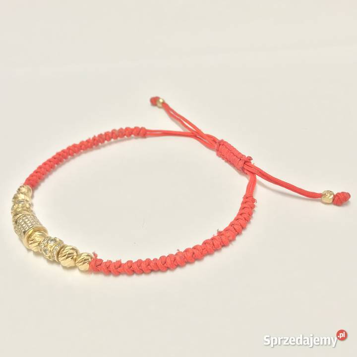 Złota BRANSOLETKA męska 585 14K miękka zdobiona mazowieckie sprzedam