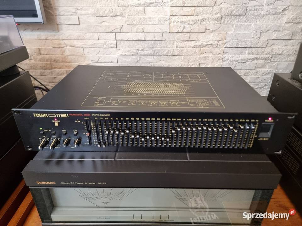 Korektor equalizer yamaha Q1131 graphic Poznań