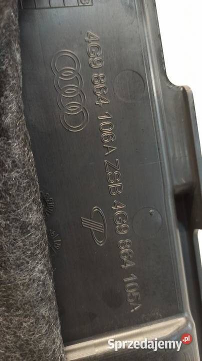 AUDI A6 C7 PODŁOGA BAGAŻNIKA 4G9864106A osobowe sprzedam