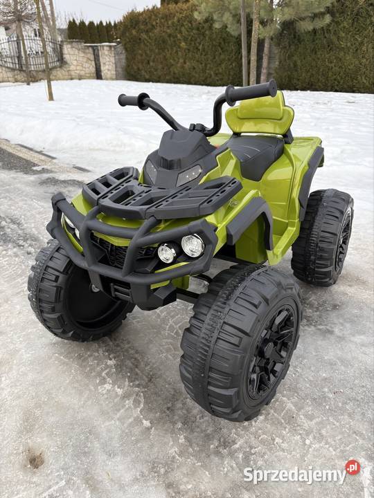 Quad Elektryczny Dzieci Na Akumulator Zielony Pojazdy elektryczne i spalinowe