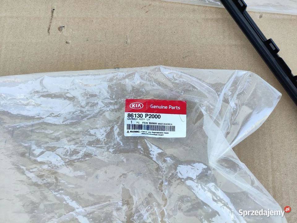 KIA SORENTO IV LISTWA SZYBY PRZÓD