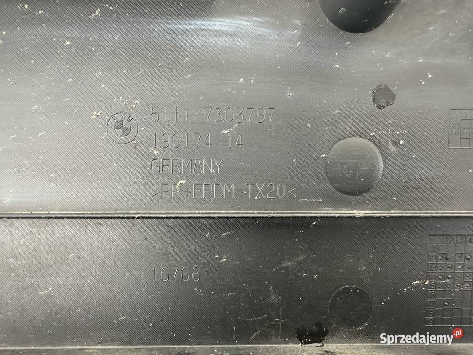 BMW X1 E84 RAMKA PODKŁADKA POD TABLICE Międzychód sprzedam