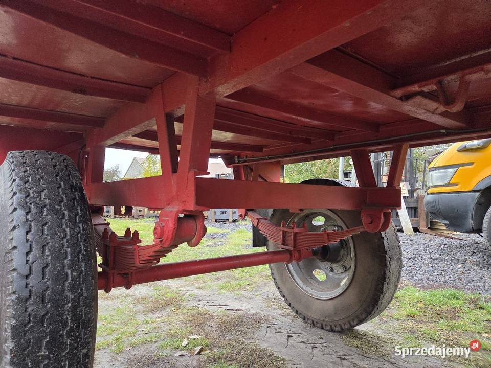 Przyczepa rolnicza d45 remoncie transport laweta Złoczew