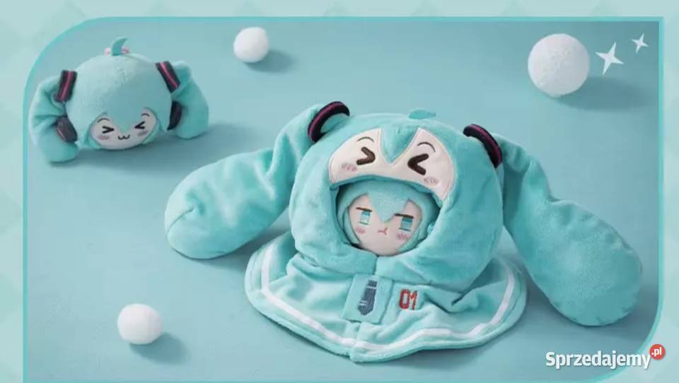 nowa czapeczka anime zwierzaka lalki