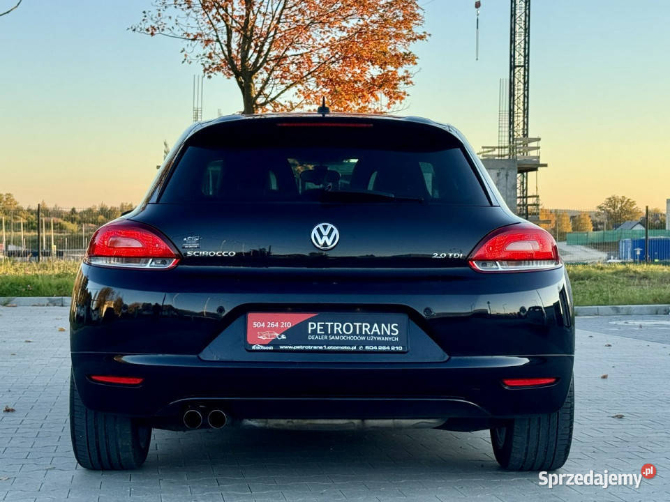 Volkswagen Scirocco 20 TDI 140 Tempomat Alufelgi czujnik deszczu Mrągowo sprzedam
