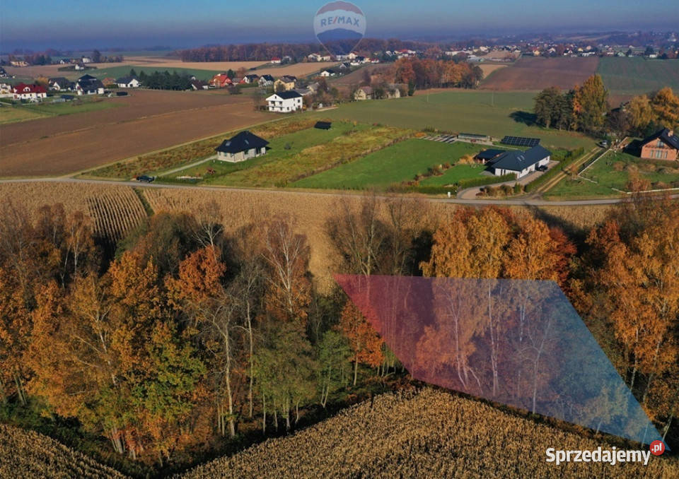 Bajkowa Działka w pięknym otoczeniu Osiek
