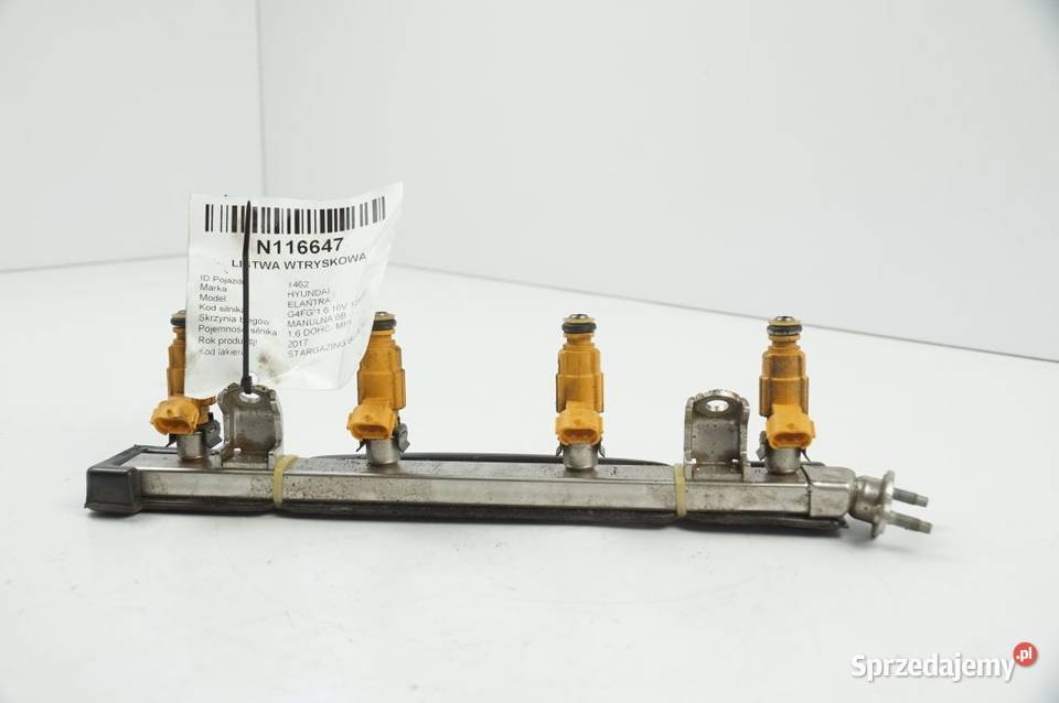 353502B070 ELANTRA VI LISTWA WTRYSKOWA 16 osobowe Lipno