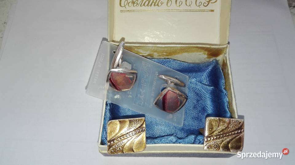 Spinki do mankietów z lat PRL