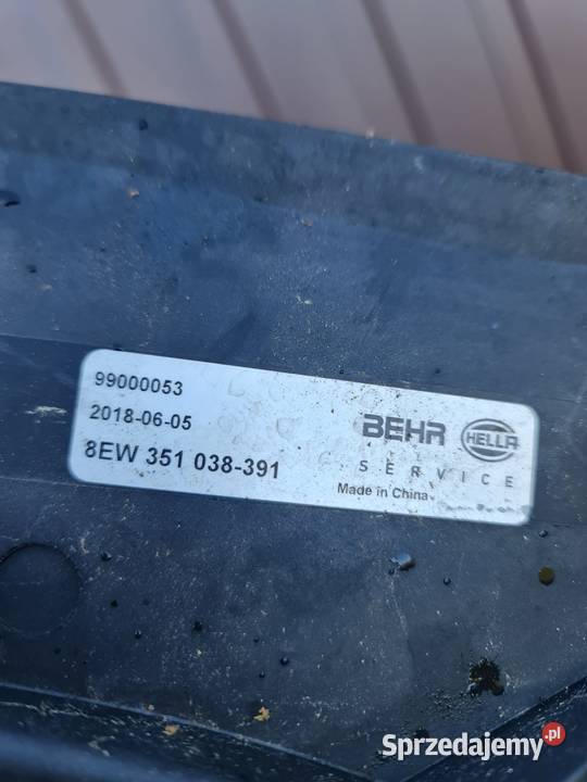 BMW 3 E46 19982006 WENTYLATOR CHŁODNICY Z