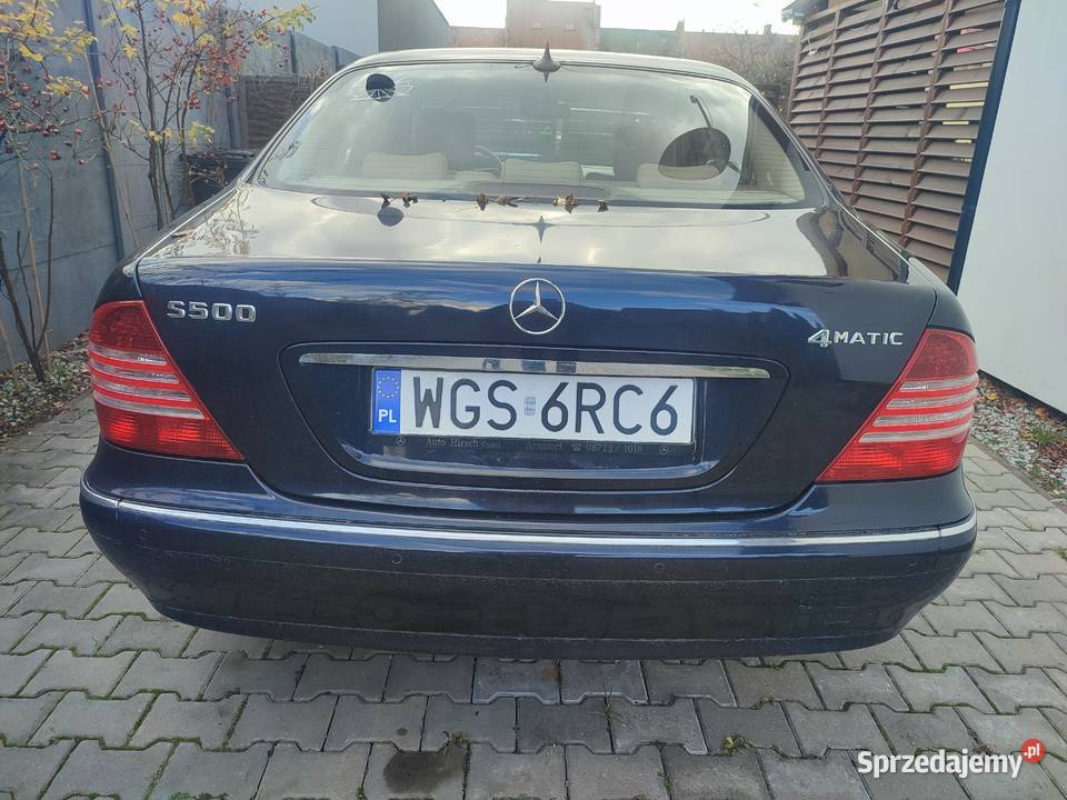 Mercedes S KLASA 37 Benz gaz 220 Gostynin
