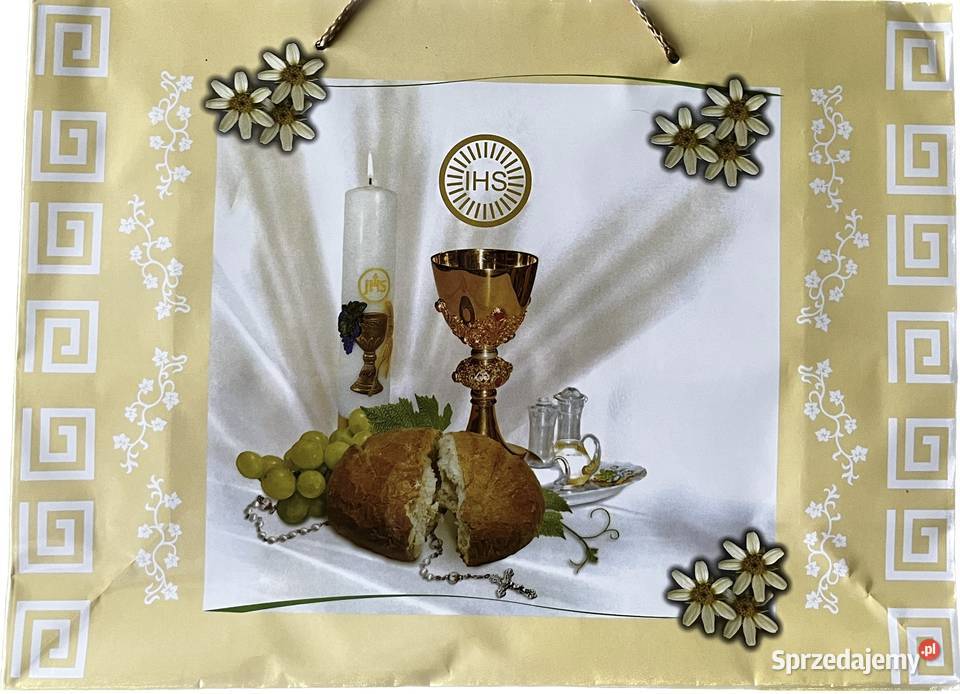 Elegancka Torebka Prezentowa na Komunię Idealna Pozostałe Ostrowy nad Okszą