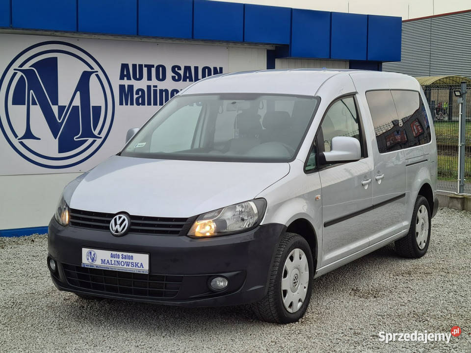 Volkswagen Caddy LONG Patforma Inwalidy Automat immobilizer Wągrowiec