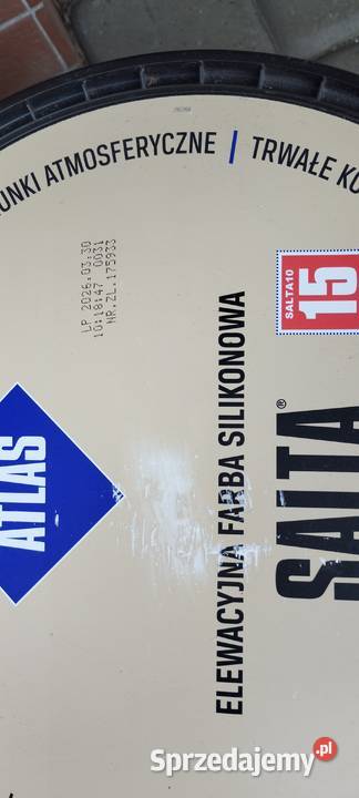 Farba elewacyjna silikonowa Atlas Lublin sprzedam