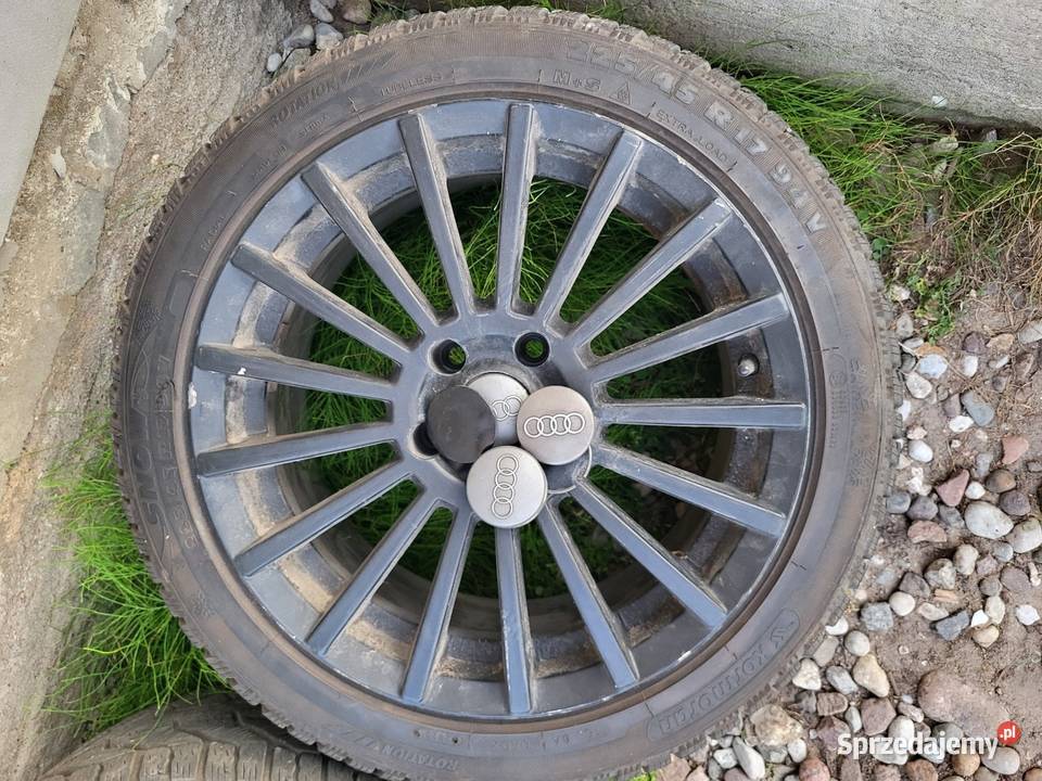 Felgi aluminiowe 8j 5x112 mercedes audi 22545 17 mazowieckie Pułtusk