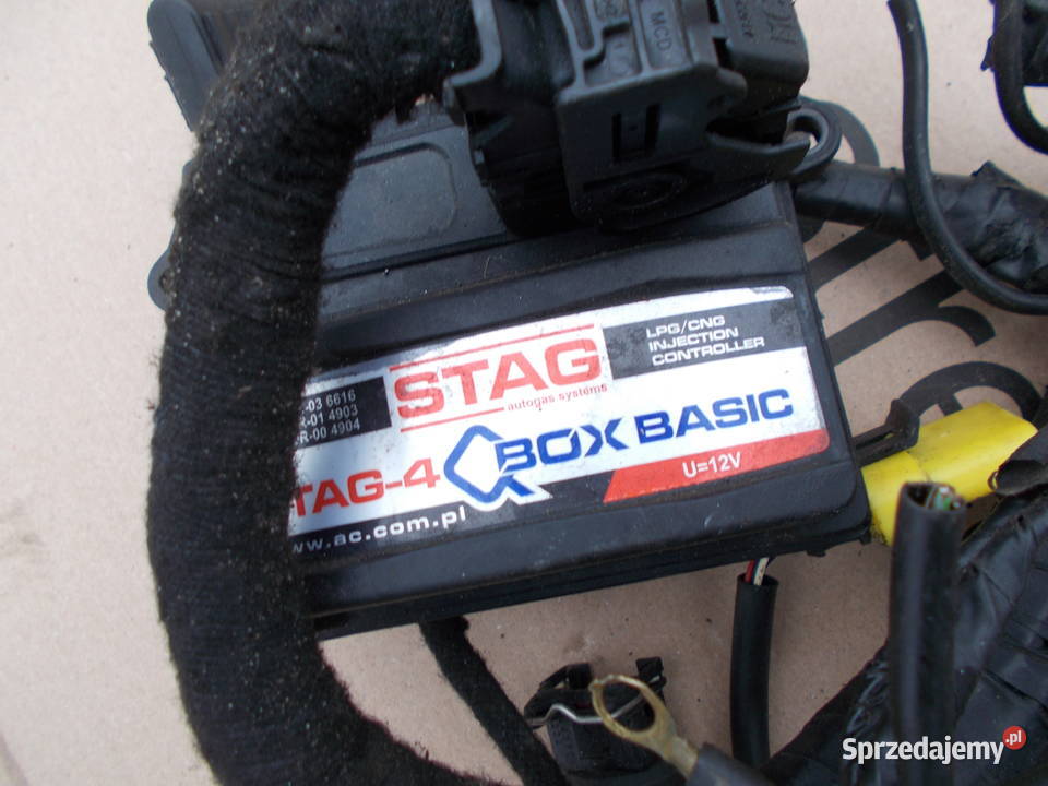 instalacja gazowa sekwencja LPG STAG 4 QBOX plus osobowe Zamość