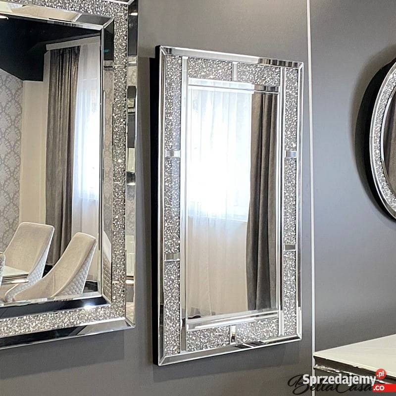 Lustro do przedpokoju salonu glamour wiszące sprzedam