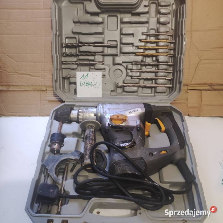 Młotowiertrka Młot udarowy SDS PLUS 1500W 8J Zawiercie