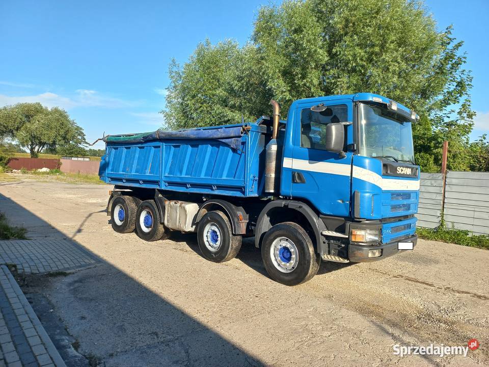 Scania 124 420 8X4 Wywrotka Meiller Kipper Rok produkcji 2001 Mielec
