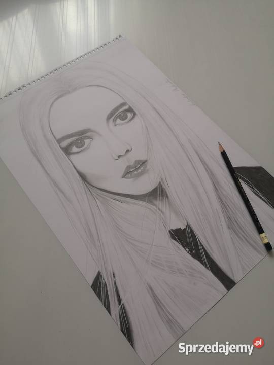 Anya TaylorJoy portret ołówkiem