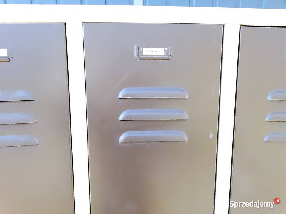 Szafa Metalowa z półkami na nogach 190x120x50