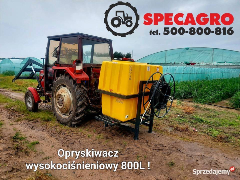 Opryskiwacz wysokociśnieniowy do upraw w łódzkie