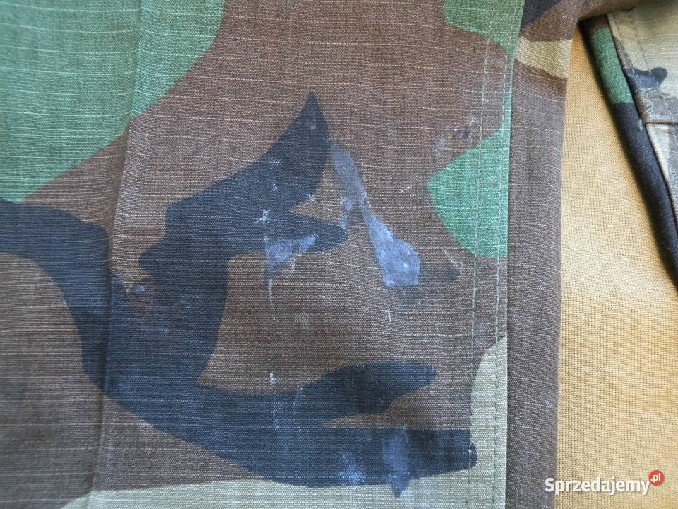 Spodnie BDU woodland medium regular cotton 91r Wrocław sprzedam