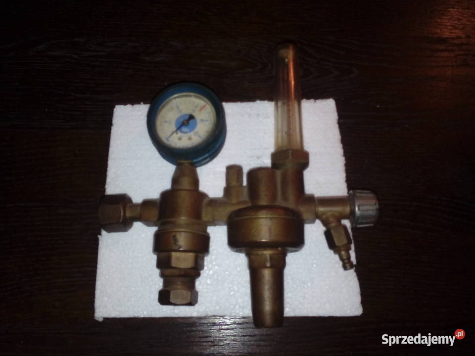 Reduktor dwustopniowy z rotametrem do CO2 argonu Kraków