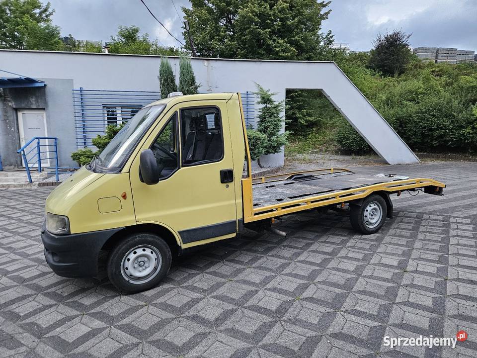 Fiat ducato 20 d laweta autolaweta pomoc drogowa 128KM Pszczyna