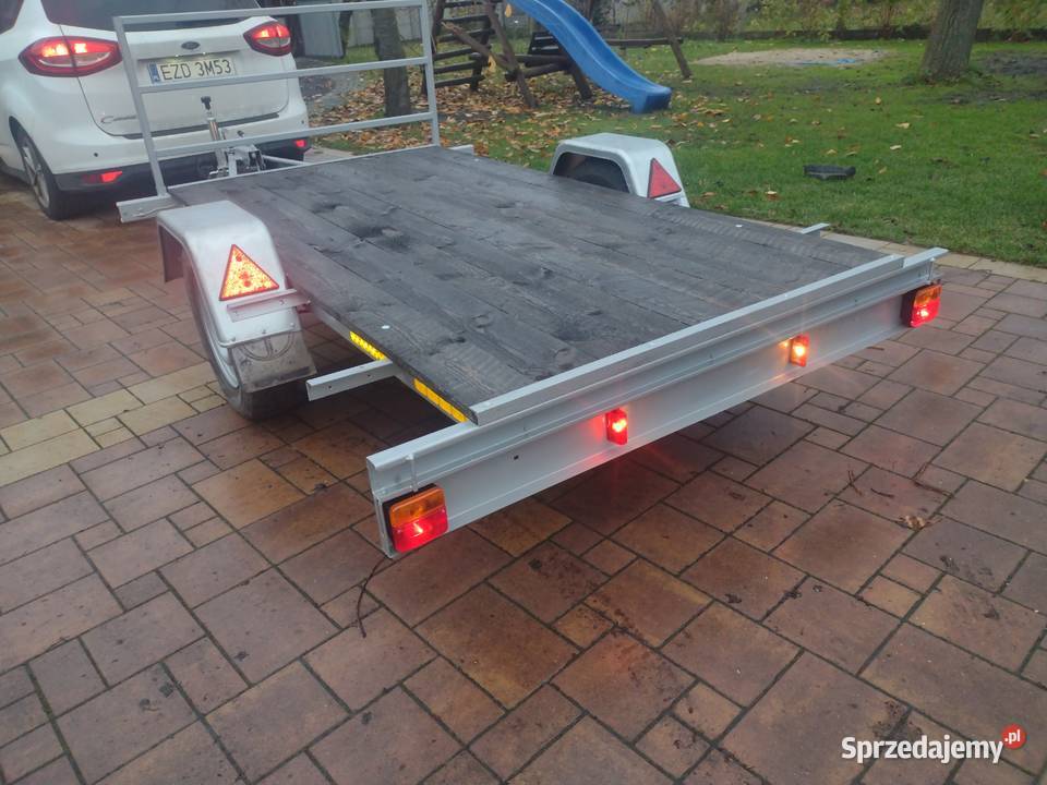 Przyczepa przyczepka laweta Niewiadów N126N towarowe Zduńska Wola