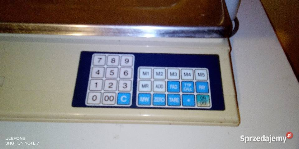 Waga elektroniczna kalkulacyjna Czarnocin