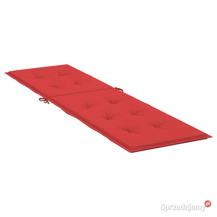 Poduszka na leżak czerwona 75105x50x4 WM314179 Warszawa