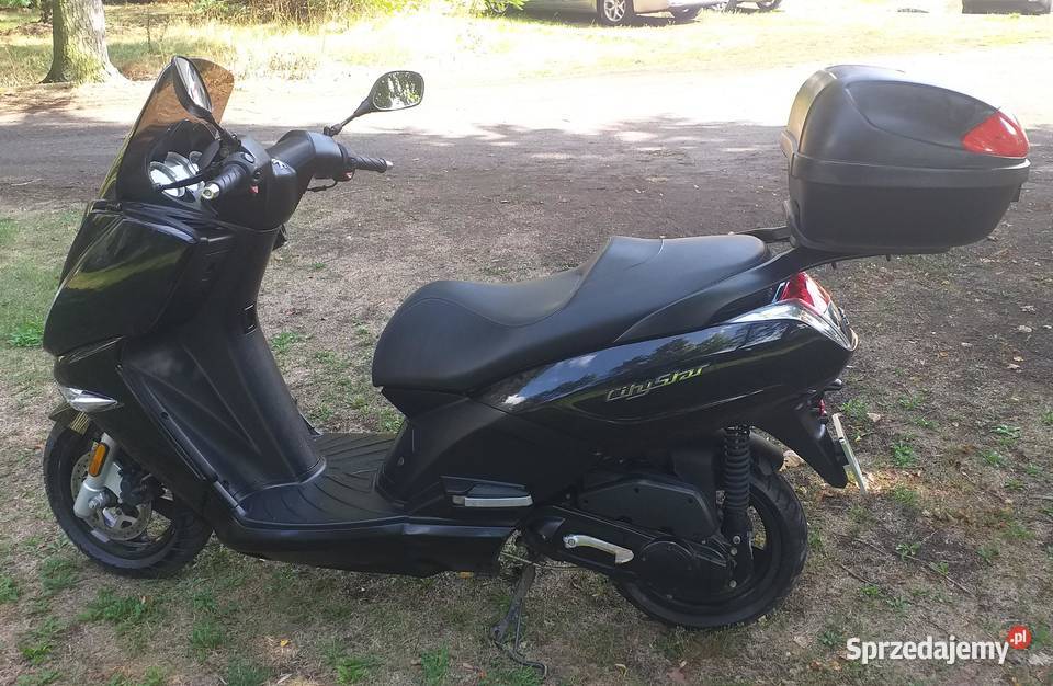 Skuter Peugeot Citystar 50 na gażniku
