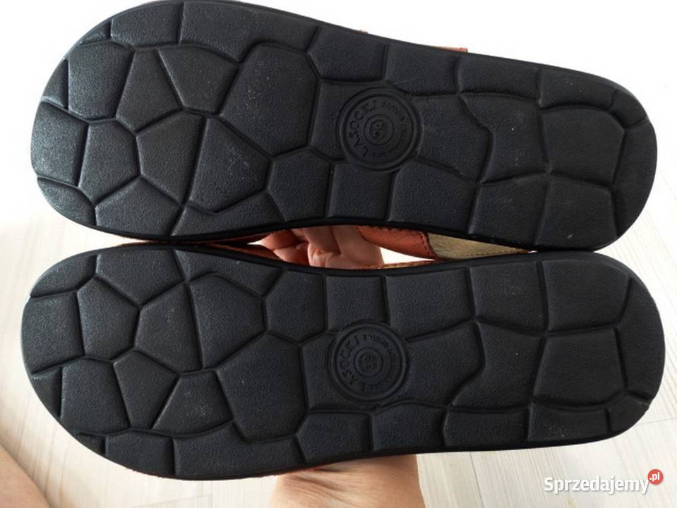 Buty Sandały Skórzane Skóra Naturalna Barefoot Łomża