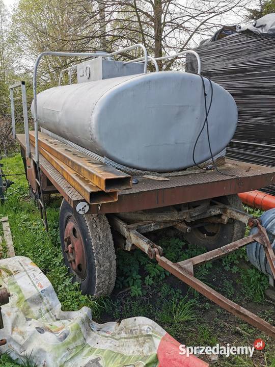 Przyczepa cysterna Beczka Beczkowóz Łańcut sprzedam