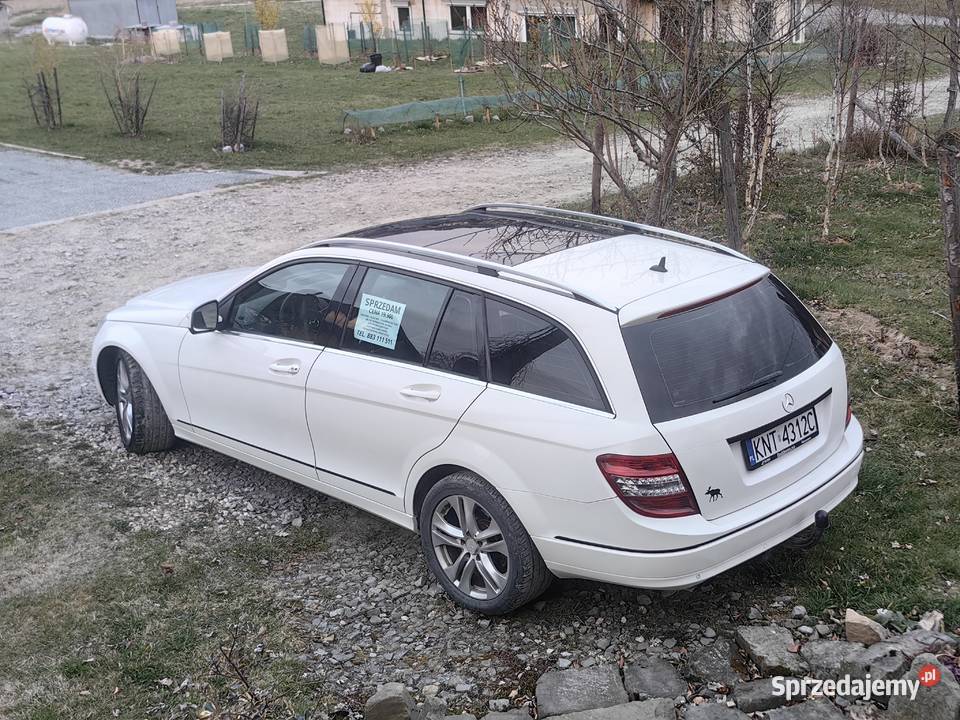 Mercedes C klasa w204 kombi 2008 18 benzyna nieuszkodzony Klasa C Rabka-Zdrój