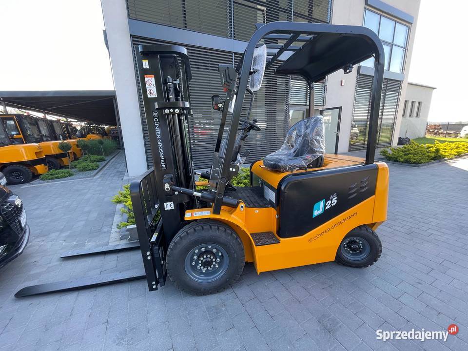 Nowy elektryczny wózek widłowy 25T 45m Gunter elektryczny Wózki widłowe Ciechanów sprzedam