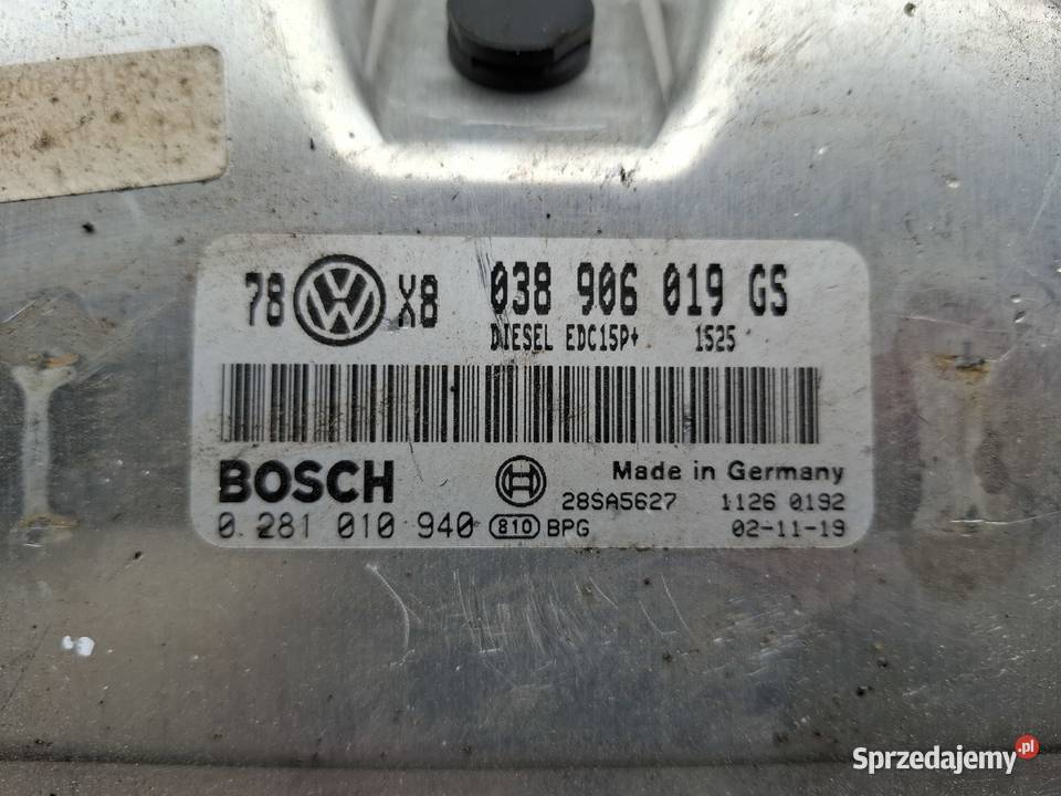 Komputer Sterownik Silnika Volkswagen Passat B5 Wisznice