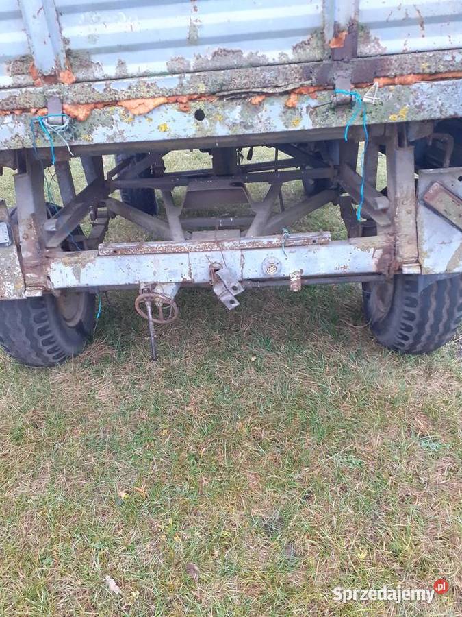 Przyczepka wykonana D47 uszkodzony podlaskie Kuźnica sprzedam