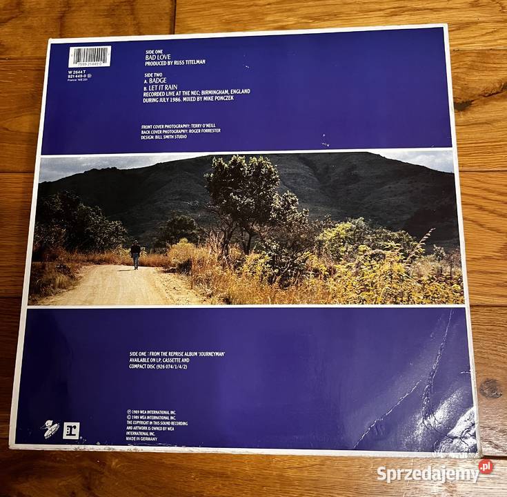 Płyta Winylowa Eric Clapton Bad Love małopolskie Kraków