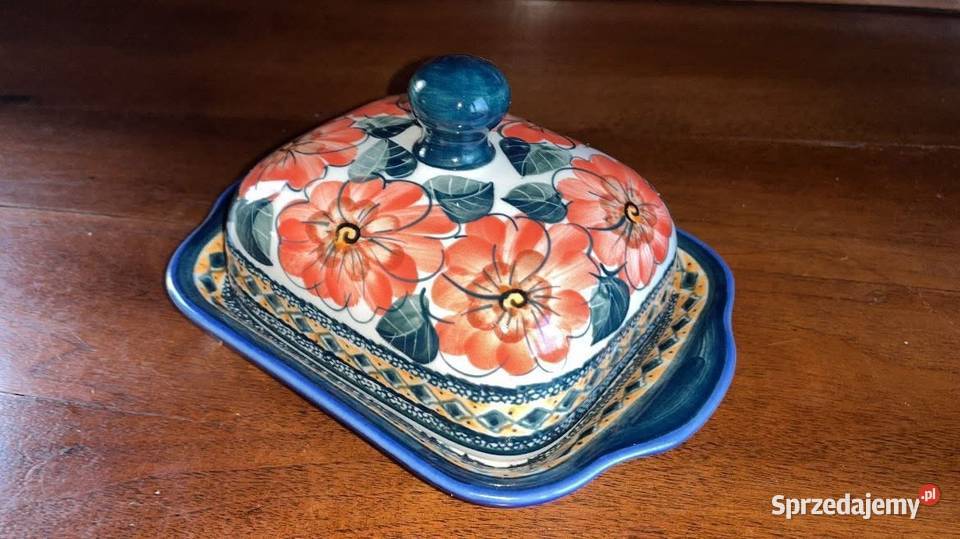 Maselniczka Bolesławiec Ręcznie malowana Hand Gdańsk