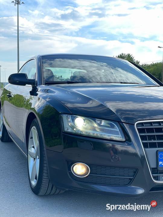Audi A5 20 TDI 170 Coupe Sline Alu 18 Rok produkcji 2010 Kielce