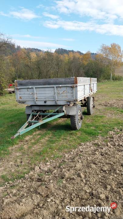 Przyczepa rolnicza Sanok D50 6t nie d47 d55 d732 Bystrzyca Kłodzka