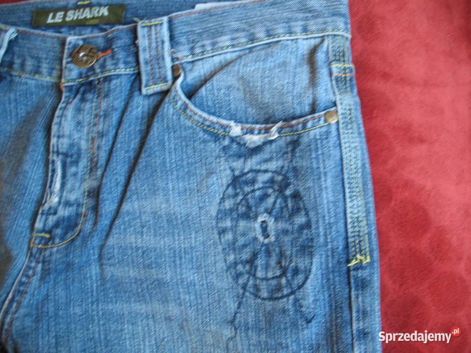 Spodnie Jeans męskie W 34 L 30 pas 92 Le Shark Rozmiar XL Siedlce