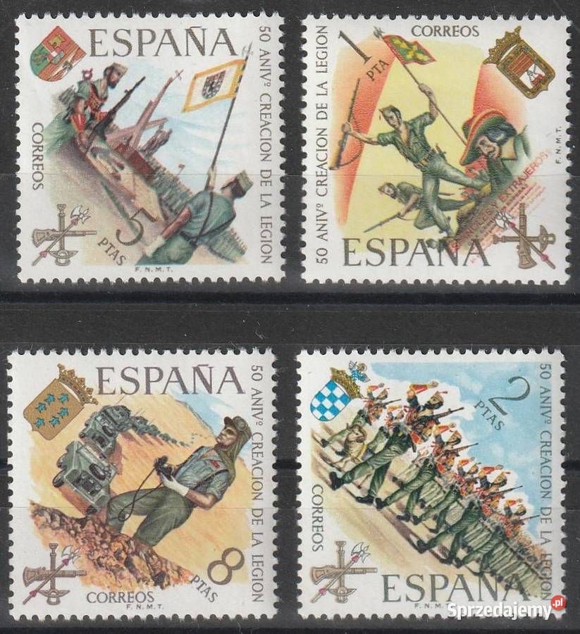 HISZPANIA 50 LAT LEGIONU CZYSTE Łódź