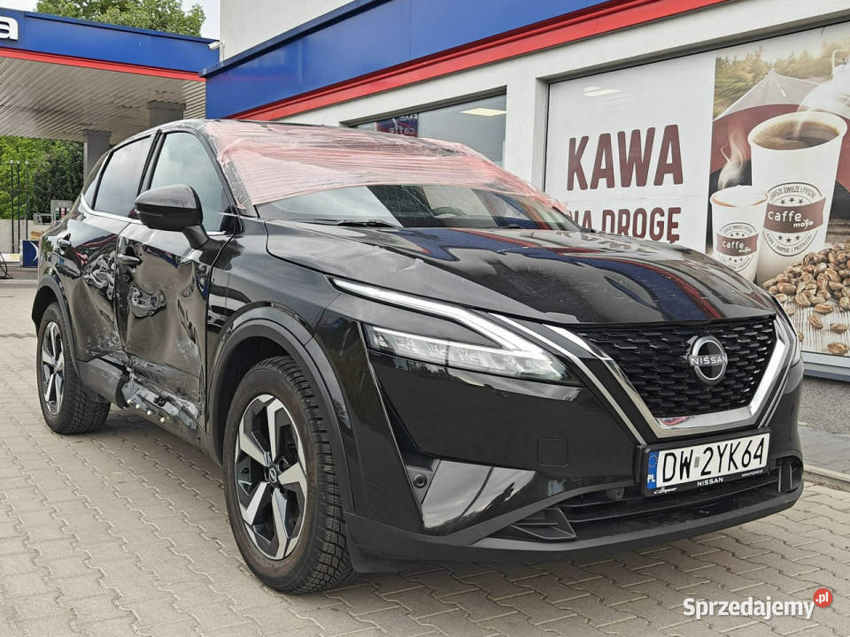 Nissan Qashqai 1 rej 2024 III 2021 uszkodzony Karczew sprzedam
