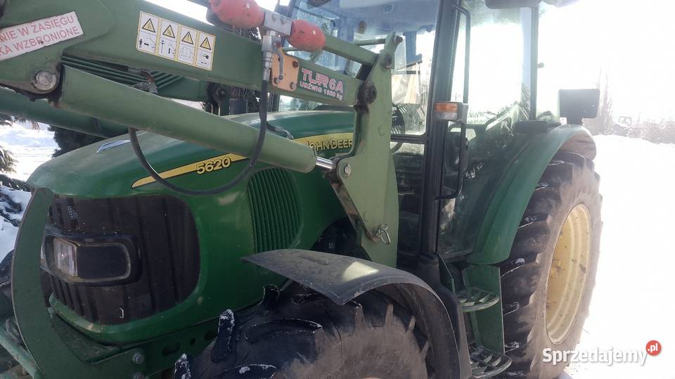 John Deere 5620 pierwszy właściciel Wspomaganie kierownicy kujawsko-pomorskie Włocławek