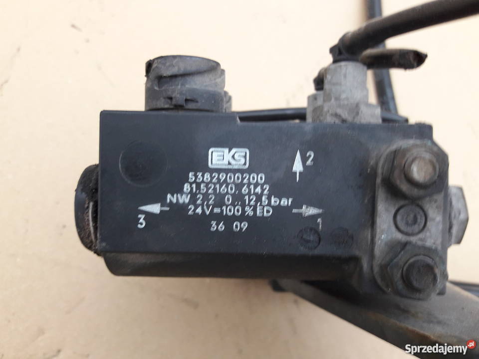 MAN TGX EURO 5 ZAWÓR MAGNETYCZNY 81521606142 Bieleń